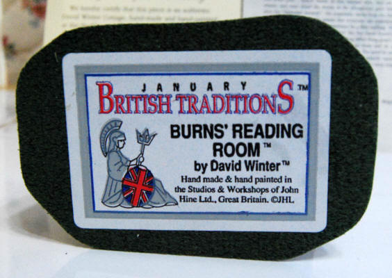 Burns' Reading Room by David Winter