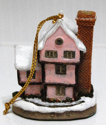 Suffolk House Christmas Ornament by David Winter