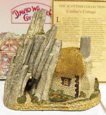 Crofter's Cottage by David Winter, Signed