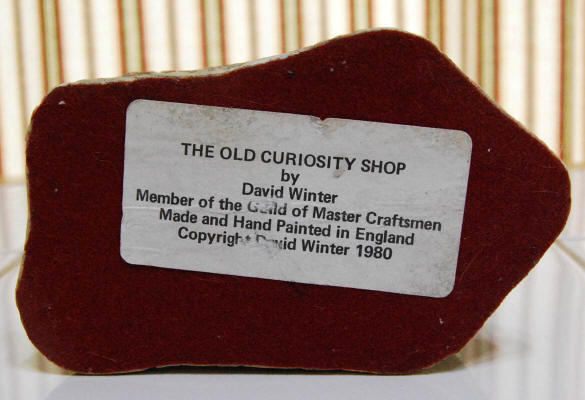 The Old Curiosity Shop original by David Winter
