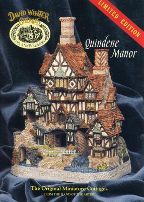 Quindene Manor by David Winter COA & Booklet