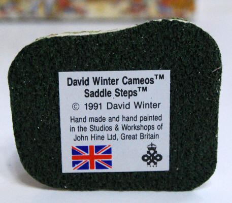 Saddle Steps (Cameo) by David Winter