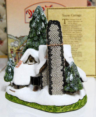 Snow Cottage by David Winter