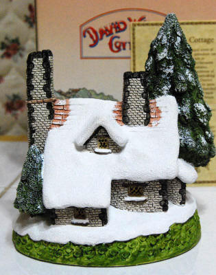 Snow Cottage by David Winter