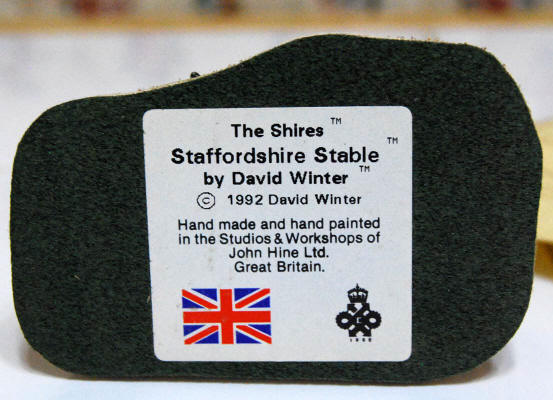 Staffordshire Stable (Shires) by David Winter