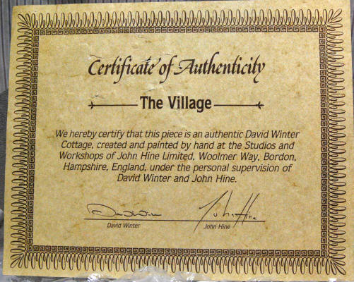The Village by David Winter